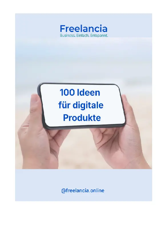 100 Ideen für digitale Produkte